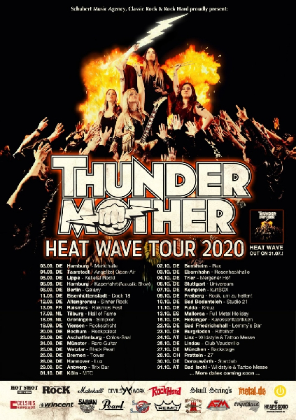 Thundermother Heat Wave Tour 2020