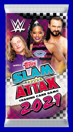 WWE Slam Attax 2021 Kartenpckchen Motiv 1