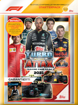 Formula 1 Turbo Attax 2021 Starterpack